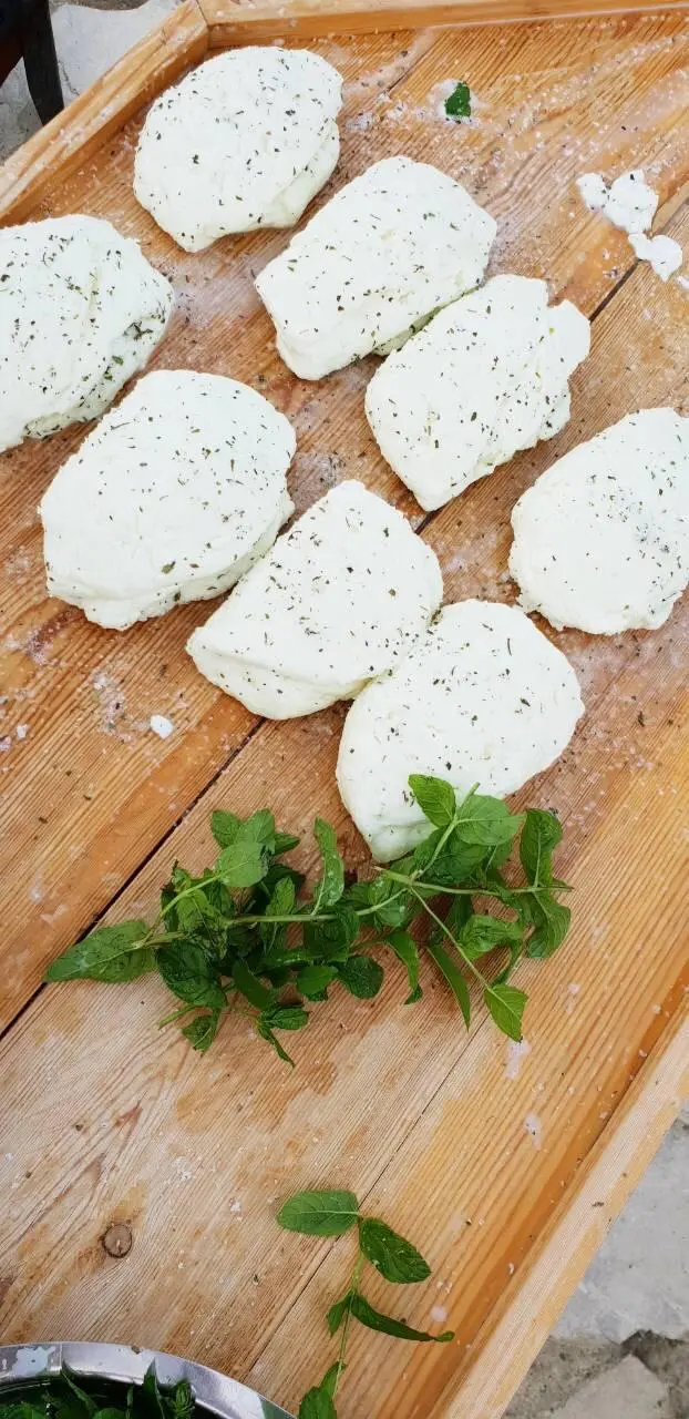 Artisan donkey cheese and dairy products